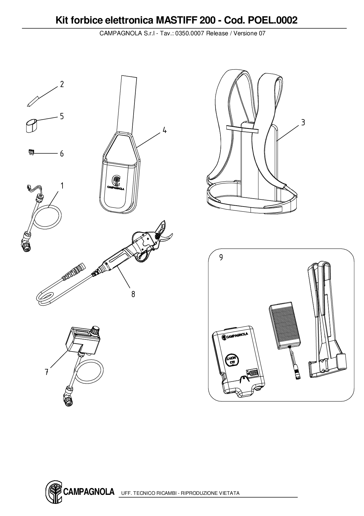 POEL.0002_Kit forbice elettronica MASTIFF 200